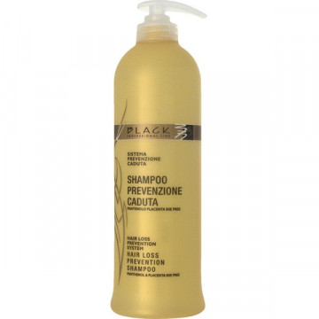 Купити - Black Professional Line Hair Loss Prevention Shampoo Panthenol + Placenta - Шампунь проти випадіння волосся з пантенолом і плацентою