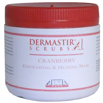 Купити - Dermastir Cranberry Exfoliating Heating Scrub + Mask - Відлущуючий скраб + маска Журавлина