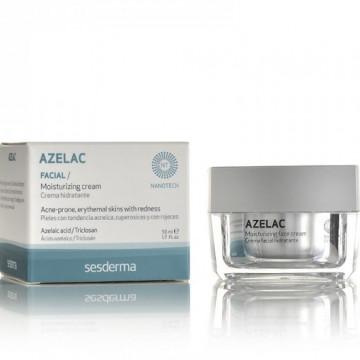 Купити - Sesderma Azelac Moisturizing Facial Cream - Зволожуючий крем для обличчя