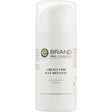 Купити - Ebrand Crema Viso Illuminante Acido Mandelico - Крем для обличчя "Сяйво" з мигдальною кислотою та екстрактом коров'яку