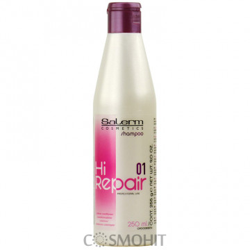 Купити - Salerm Shampoo Hi-Repair 01 - Шампунь для антивікового відновлення структури волосся
