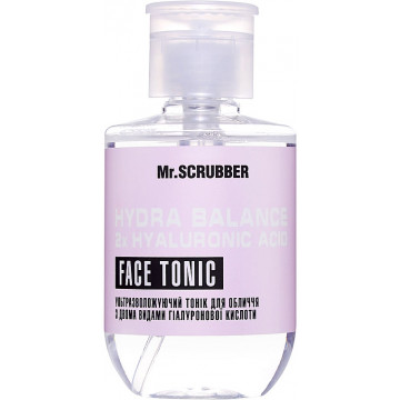 Купити - Mr.Scrubber Face ID. Hydra Balance 2x Hyaluronic Acid Face Tonic - Ультразволожуючий тонік для обличчя з двома видами гіалуронової кислоти