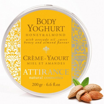 Купити - Attirance Honey & Almond Body Yoghurt - Йогурт для тіла Мед і Мигдаль