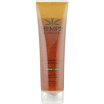 Купити - Hempz Body Scrub Sandalwood and Apple - Скраб для тіла "Ф'южен Сандал-Яблуко"