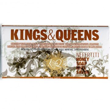 Купити - Kings & Queens Nefertiti Honey Soap - Мило Нефертіті мед