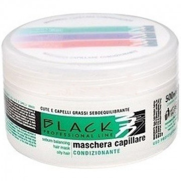Купити - Black Professional Line Sebum-Balancing Mask - Маска-кондиціонер, що відновлює для жирного волосся