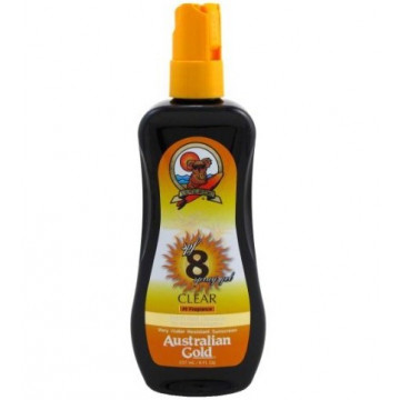 Купити - Australian Gold Spray Gel - Крем для засмаги сонцезахисний SPF 8