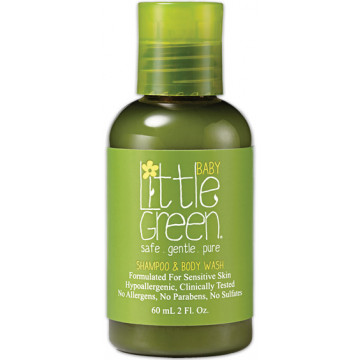 Купити - Little Green Shampoo & Body Wash - 2 в 1 Шампунь і гель для душу для немовлят