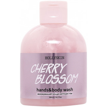 Купити - Hollyskin Hands & Body Wash "Cherry Blossom" - Зволожуючий гель для миття рук та тіла