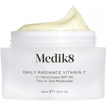 Купити - Medik8 Daily Radiance Vitamin C C-Tetra Cream SPF30 - Антиоксидантний крем для обличчя