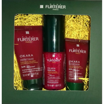 Купити - Rene Furterer Okara Sublimateur Gift Set - Набір "Окара" для фарбованого волосся