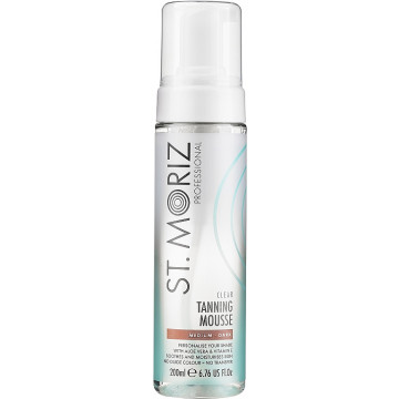 Купити - St.Moriz Pro Clear Mousse Medium-Dark - Автобронзат-мус прозорий