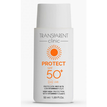 Купити - Transparent Clinic Protect SPF50+ Emulsion - Сонцезахисна емульсія SPF50+