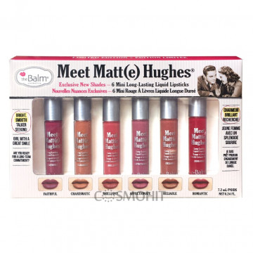 Купити - TheBalm Meet Matte Hughes Mini Kit Vol. 2 - Міні набір матових помад для губ