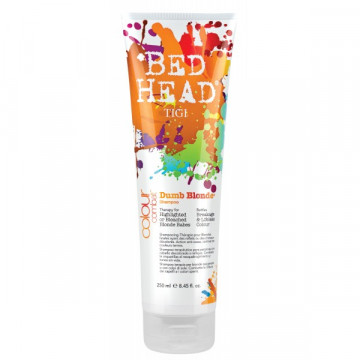 Купити - Tigi Bed Head Colour Combat Dumb Blonde Shampoo - Відновлюючий і зберігаючий колір волосся шампунь для блондинок