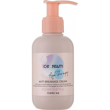 Купити - Inebrya Ice Cream Age Therapy Anti Breakage Cream - Незмивний крем проти ламкості волосся