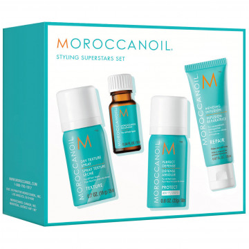 Купити - Moroccanoil "Styling Superstars" Set - Набір міні-продуктів