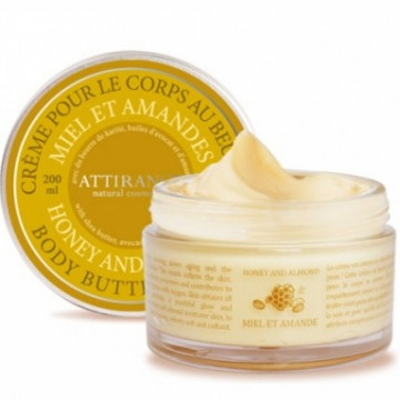 Купити - Attirance Honey & Almond Body Butter Cream - Крем-масло для тіла Мед і Мигдаль