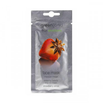 Купити - Greenland Fruit Emotions Face Mask Strawberry-Anise - Маска для обличчя нічна незмивна Полуниця-Аніс