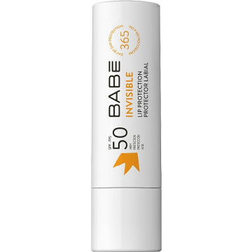 Купити - Babe Laboratorios Sun Protection Invisible Lip Protection SPF 50 - Ультразахисний невидимий бальзам-стик для губ SPF 50