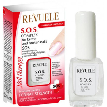 Купити - Revuele SOS Nail Therapy - Комплекс для ламких та зламаних нігтів