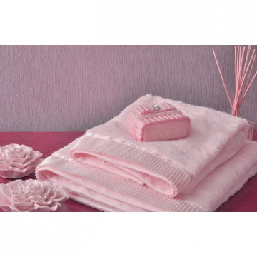 Купити - Pavia Satin Pink - Набір рушників (рожевий)