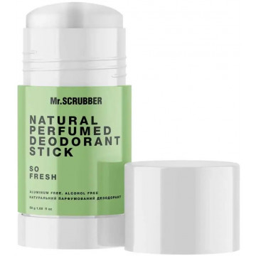 Купити - Mr.Scrubber Natural Perfumed Deodorant Stick "So Fresh" - Натуральний парфумований дезодорант