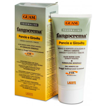 Купити - Guam Tourmaline Fangocrema Pancia e Girovita - Фанго крем для живота і талії з розігріваючою дією Купити - Guam Tourmaline Fangocrema Pancia e Girovita - Фанго крем для живота і талії з розігріваючою дією