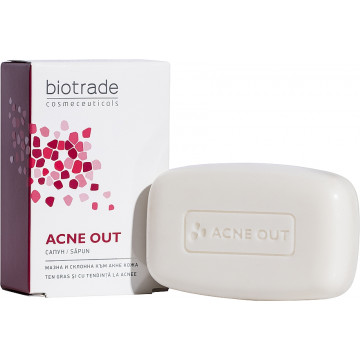 Купити - Biotrade Acne Out Soap - Мило проти вугрового висипу