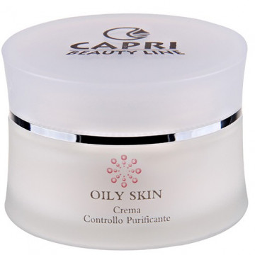 Купити - Capri Beauty Line Oily Skin Purifyng Control Cream - Крем, регулюючий себовиделенія для жирної шкіри