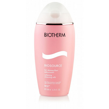 Купити - Biotherm Biosource Softening Cleansing Milk - Молочко для обличчя для зняття макіяжу для сухої шкіри