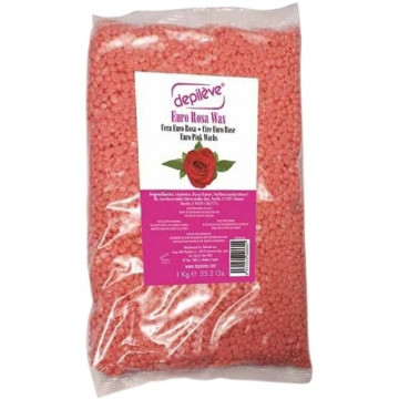 Купити - Depileve Euro Rosa Wax - Традиційний рожевий віск в гранулах