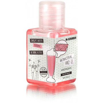 Купити - Mr.Scrubber Antibacterial Hand Gel "Strawberry Milkshake" - Антисептик для рук