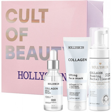 Купити - Hollyskin Collagen Intensive Care - Набір для обличчя з колагеном