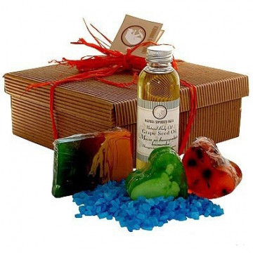 Купити - Attirance - Набір для ванни "Для сауни" з 5-ти предметів