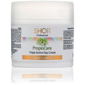 Купити - Shor Cosmetics PropioCare Triple Active Day Cream SPF15 - Денний крем потрійної дії