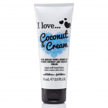 Купити - I Love Coconut & Cream Super Soft Hand Lotion - Лосьйон для рук "Кокос з вершками"