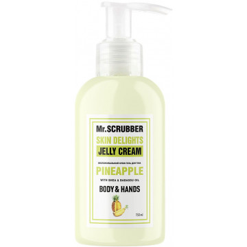 Купити - Mr.Scrubber Skin Delights Body&Hands Jelly Cream "Pineapple" - Крем-гель для тіла та рук