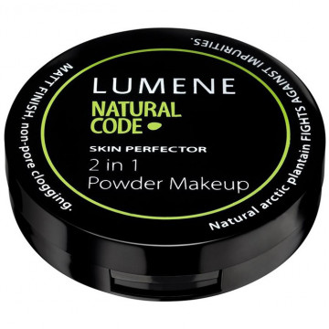 Купити - Lumene Natural Code Skin Perfector 2 in 1 Powder Makeup - 2 в 1 крем-пудра