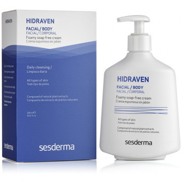 Купити - Sesderma Hidraven Soap Free Foamy Cream - Пінистий крем для вмивання обличчя і тіла