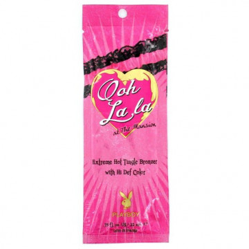 Купити - Playboy Ooh La La At The Mansion Extreme Hot Tingle Bronzer with Hi Def Color - Лосьйон для засмаги з тінгл-ефектом