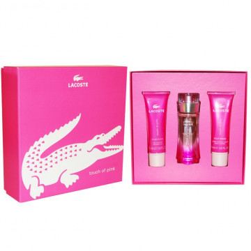 Купити - Lacoste Touch Of Pink - Подарунковий набір (EDT50+B/L50+S/G50)