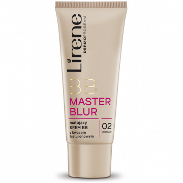 Купити - Lirene Master Blur Mattifying BB Cream - Матуючий тональний ВВ-крем з гіалуроновою кислотою