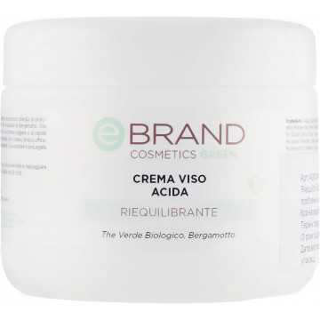 Купити - Ebrand Crema Acida Riequilibr - Балансуючий, зволожуючий крем для проблемної шкіри