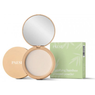 Купити - Paese Bamboo Pressed Powder - Компактна матуюча бамбукова пудра