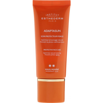 Купити - Institut Esthederm Adaptasun Face Cream Moderate Sun - Захистний крем для обличчя від помірного сонячного випромінювання