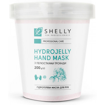 Купити - Shelly Hydrogel Hand Mask with Rose Petals - Гідрогелева маска для рук з пелюстками троянди