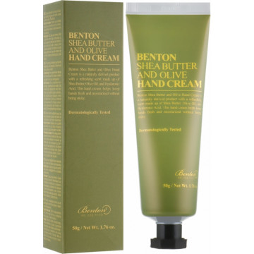 Купити - Benton Shea Butter and Olive Hand Cream - Крем для рук з маслом ши та оливи