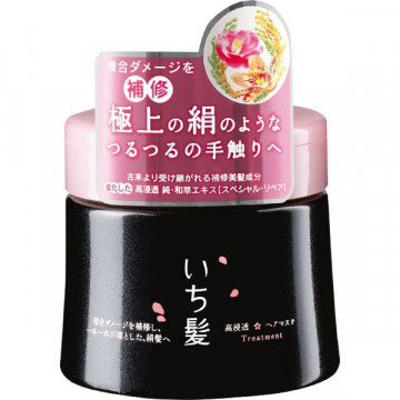 Купити - Kanebo Ichikami Hair Treatment - Маска, що відновлює для сухих і пошкоджених волосся з екстрактами японських і китайських рослин