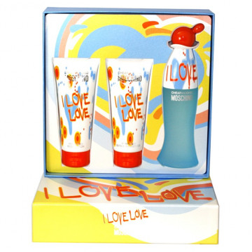 Купити - Moschino I Love Love - Подарунковий набір (EDT30 + S/G25 + B/L25)